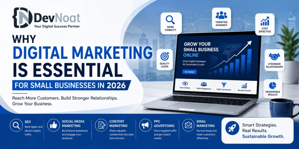 Why Digital Marketing Is Essential for Small Businesses in 2026
