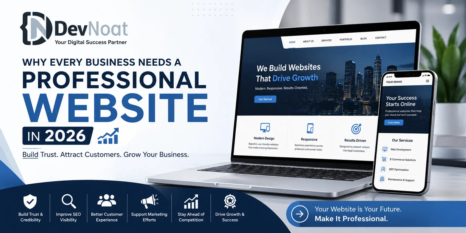 Why Every Business Needs a Professional Website in 2026