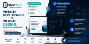 Website Development vs Website Design